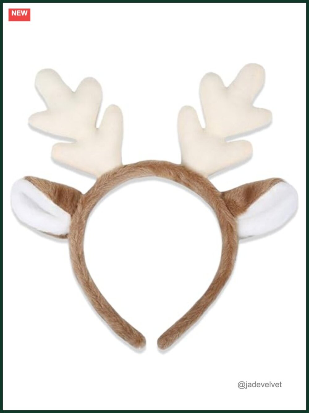 Christmas Reindeer Antler Headband - Festive Holiday Party Costume Hair